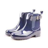 Trendy Products Shiny Pure Lady PVC Rain Boots 2021