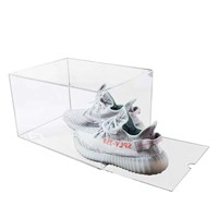Hot Selling Luxury Custom Clear Zapatos Acrylic Shoe Box Fast Delivery