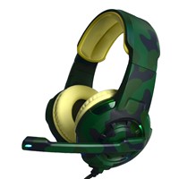 Stereo Strong Bass Sound USB Camouflage Best Gaming Headset