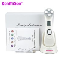 5in1 RF&amp;amp;EMS Radio Mesotherapy Electroporation Face Beauty Pen Radio Frequency LED Photon Face Skin Rejuvenation Remover