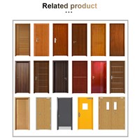 Panel Design Solid Wood Door Bedroom Painting Door S15112