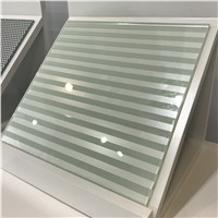 4mm Clear Silk Screen Glass for Decoration