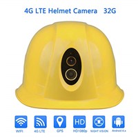 ONETHINGCAM 4G Security Helmet HD1080P 125 Degree Angle Lens Smart Helmet Android5.1 System