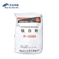 Titanium Dioxide R-5566 White Pigment Powder Rutile Type Tio2 Industrial Grade for Paint