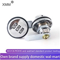 Factory Supply Round Cabinet Combination Lock Tool Box Lock Zinc Alloy Fixed Furniture Lock with XMM-5022