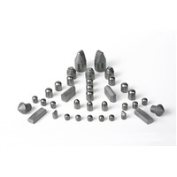 YG11 Tungsten Carbide Mining for Rock / Oil Drilling, Tungsten Carbide Buttons Tips