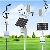 Outdoor Weather Station Smart Wireless Solar Powered Digital Automatic Weather Station for Agricultural