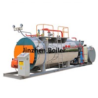 500-6000kg/H Fire Tube 3 Pass Wet Back Type Oil Fired Steam Boiler for Cement Plant