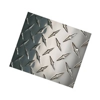 PE PVDF Coated Diamond Embossing Pattern Sheet Metal Sheet