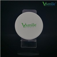 Vsmile 98mm ST Dental Zirconia Block with Super Translucency 41% for Full Contour for Dental Lab Open CADCAM Machine