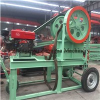 Small Diesel Engine Stone Breaking Station PE 150*250 Jaw Crusher Small Type