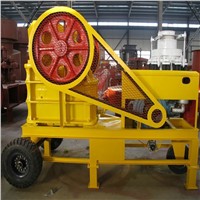 Good Quality Portable Stone Crusher with Diesel Engine