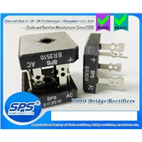 SPS 35A 1000V Square Single Phase Bridge Rectifiers BR3510