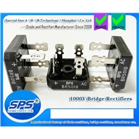 SPS 50A 1000V Square Single Phase Bridge Rectifiers BR5010