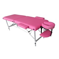 2 Section Alulminum Massage Table, Table De Massage, Portable Massage Table