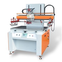 Silk Screen Printing Glass Machine(CW-6090G) &amp;amp; Semi-Automatic Flat Screen Printing Press for Plastics