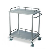 Hospital Stainless Steel Instrument Trolley/Instrument Cart