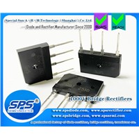SPS 25A Glass Passivated Bridge Rectifiers through Hole GBJ25005-GBJ2510