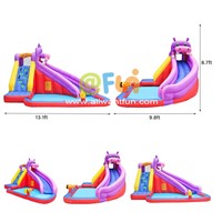 Hot Inflatable Water Slide Cheap Water Games for Kids High Quality Children Jumping Castle Inflatable