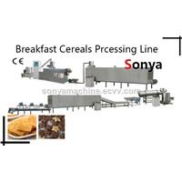 Breakfast Cereals Processing Line/Cereal Breakfast Production Line/Puffed Grains