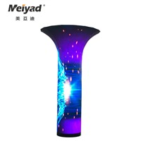 Customized Flexible LED Display P4 Indoor Trumpet Creative LED Screen