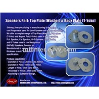 Professional OEM Manufacturer Forging Loudspeaker Parts Back Plates &amp;amp; Pot Yokes Made In Taiwan