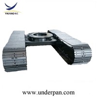Construction Machinery Steel Track Undercarriage with Swing Bearing