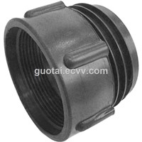 IBC Tote Tank Adapter/Fitting Connector 63mm Male To 2&amp;quot; BSP Female PP Plastic Drum Coupling