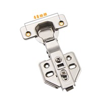 Iron Two Way Clip On Soft Closing Kitchen Cabinet Hinge