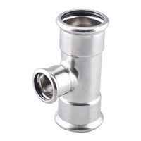 304/316 Stainless Steel Pipe Fitting Reducing Tee