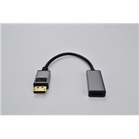 DisplayPort Male to HDMI Female Converters 4K Aluminum