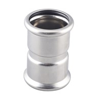 Stainless Steel Press Fitting Equal Coupling