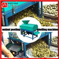 Green Walnut Washing Peeling Machine Walnut Sheller