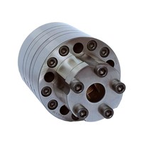 5.5cc x 10 Outlets FDY &amp;amp; POY Chemical Fiber Filament Rayon Spinning Melt Process Metering Gear Pump