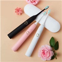 Powerful Cleaning 5 Brushing Modes Travel Case Electric Toothbrush with Replaceable Facial Brush