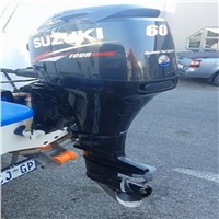 Used Suzuki, 60 HP 4-Stroke Outboard Motor Engine