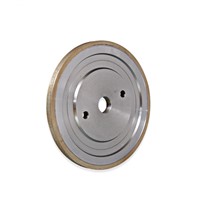 Diamond Glass Wheel for Straight Edge Machine, Beveling Machine Metal Diamond Cup Wheels (Full Segment Wheel, Internal Se