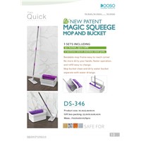TOO EASY Magic Squeegee Mop &amp;amp; Bucket