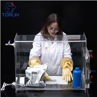 Laboratory Benchtop Transparent PMMA Acrylic &amp;amp; Plexiglass Vacuum Glove Box Isolator Price for Lab Research
