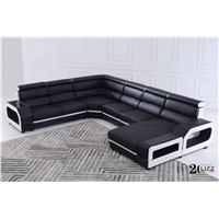 LIZZ LUXURY COUCH MADE in FOSHAN LED LIGHT LIVING ROOM SECTIONAL