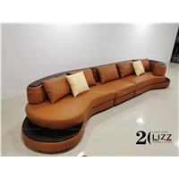 Modern Leather Large Sectional &amp;amp; Sofa