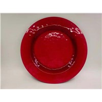 11"Round Melamine Plate Dinner Plate Tableware Set