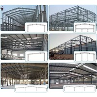 Steel Structure Industrial Construction Prefabricated Space Frame Portal Steel Structure Workshop