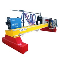 Factory Directly Sales 2560 3080 4560 Gantry Type CNC Plasma Cutting Machine for Large &amp;amp; Thick Metal Plates