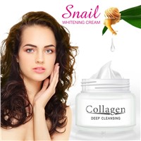 Moisturizing Collagen &amp;amp; Snail Whitening Face Cream Remove Pimples Acne