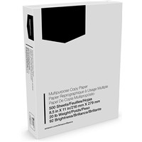 Peedii Basics Multipurpose Copy Printer Paper - White, 8.5 x 11 Inches, 1 Ream (500 Sheets)