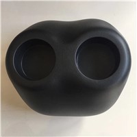 New Design Bathing Inflatable Black PU Bathtub Storage Tray