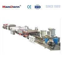 V-Shaped Hollow Grid Plate Machinery, Multi Wall Sheet Production Line