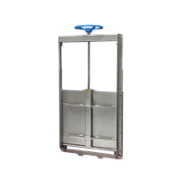 Stainless Steel Penstock Gates with Manual or Electric Motorized