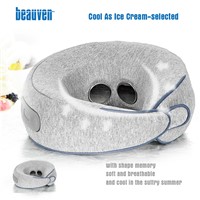 Airplane Trip Car Seat Home Bed Sleeping Rest Soft Comfort Massager Pillow